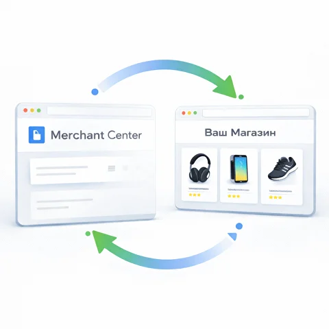 Запуск Google Shopping за 30хв